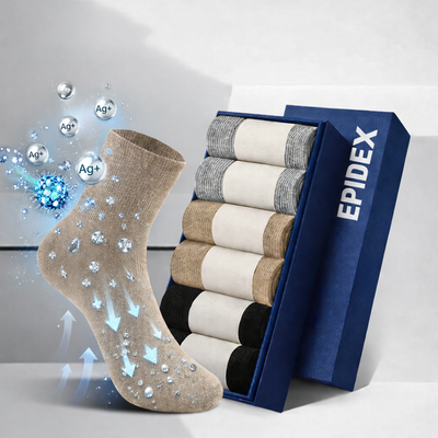 Antibacteria Ionic Silver Socks