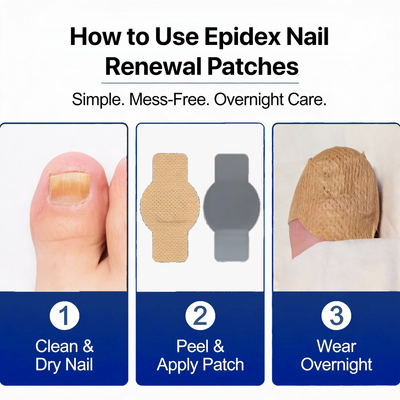 EPIDEX Fungal Nail Renewal Patches - Exclusive Offer